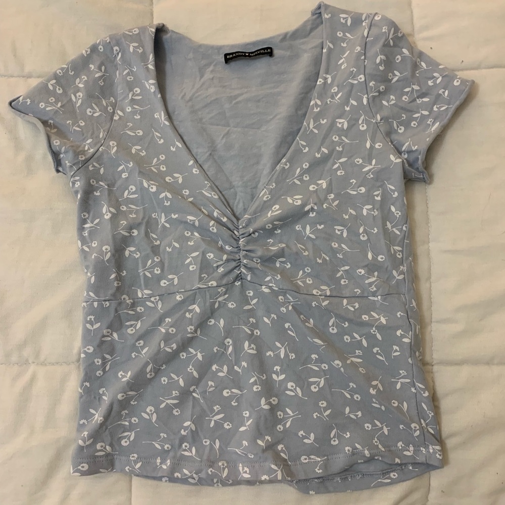 Brandy Melville Floral Top